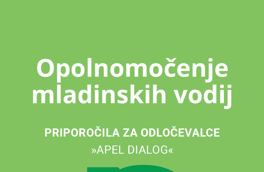 Policy recommendations in Slovenian